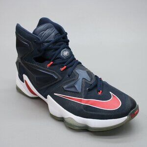 Nike Men's 12 LeBron XIII(13) Midnight Blue Basketball Shoes Sneakers 807219-461